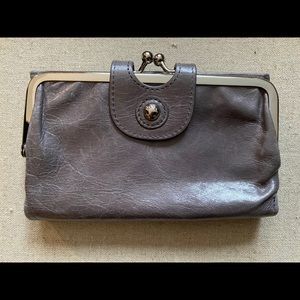 HOBO Kiss Lock Bi-Fold Wallet - Used